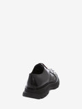 MEN'S ALEXANDER McQUEEN TREAD DERBY BLACK/SILVER