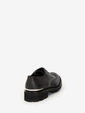 MEN'S ALEXANDER McQUEEN COUNTRY LACE UP BLACK/SILVER