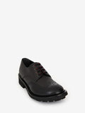 MEN'S ALEXANDER McQUEEN COUNTRY LACE UP BLACK/SILVER