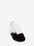 WOMEN'S ALEXANDER McQUEEN OVERSIZED SNEAKER OPTIC WHITE/BLACK