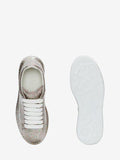 WOMEN'S ALEXANDER McQUEEN OVERSIZED SNEAKER SILVER