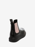 WOMEN'S ALEXANDER McQUEEN HYBRID CHELSEA BOOT BLACK/SUGAR PINK
