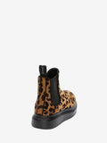 WOMEN'S ALEXANDER McQUEEN HYBRID CHELSEA BOOT LEOPARD