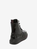 WOMEN'S ALEXANDER McQUEEN HYBRID LACE UP BOOT BLACK
