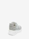 WOMEN'S ALEXANDER McQUEEN OVERSIZED RUNNER SILVER