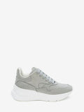 WOMEN'S ALEXANDER McQUEEN OVERSIZED RUNNER SILVER
