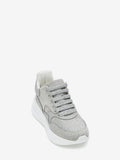 WOMEN'S ALEXANDER McQUEEN OVERSIZED RUNNER SILVER