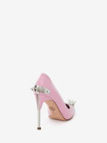 WOMEN'S ALEXANDER McQUEEN PUNK STUD PUMP SUGAR PINK