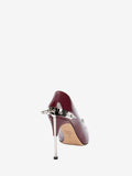 WOMEN'S ALEXANDER McQUEEN PUNK STUD PUMP RUBY RED