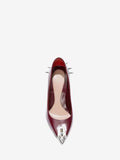 WOMEN'S ALEXANDER McQUEEN PUNK STUD PUMP RUBY RED