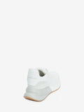 WOMEN'S ALEXANDER McQUEEN OVERSIZED RUNNER WHITE/MILK WHITE