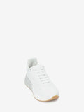WOMEN'S ALEXANDER McQUEEN OVERSIZED RUNNER WHITE/MILK WHITE
