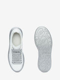 WOMEN'S ALEXANDER McQUEEN OVERSIZED SNEAKER WHITE/SILVER