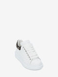 WOMEN'S ALEXANDER McQUEEN OVERSIZED SNEAKER WHITE/BLACK
