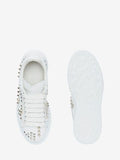 WOMEN'S ALEXANDER McQUEEN OVERSIZED SNEAKER WHITE/SILVER