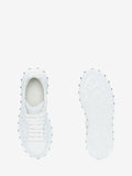 WOMEN'S ALEXANDER McQUEEN OVERSIZED SNEAKER WHITE/SILVER