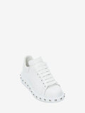 WOMEN'S ALEXANDER McQUEEN OVERSIZED SNEAKER WHITE/SILVER