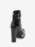 WOMEN'S ALEXANDER McQUEEN TREAD PLATFORM BOOT BLACK/WHITE