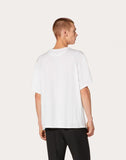 MEN'S VALENTINO VLOGO T-SHIRT WHITE/ RED