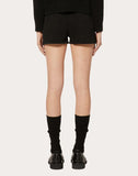 WOMEN'S VALENTINO GARAVANI VLTN DENIM SHORTS