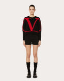 WOMEN'S VALENTINO GARAVANI VLTN DENIM SHORTS