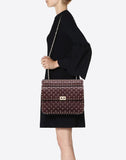 WOMEN'S VALENTINO GARAVANI LARGE ROCKSTUD SPIKE NAPPA LEATHER BAG