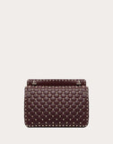 WOMEN'S VALENTINO GARAVANI LARGE ROCKSTUD SPIKE NAPPA LEATHER BAG