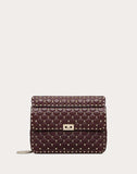 WOMEN'S VALENTINO GARAVANI LARGE ROCKSTUD SPIKE NAPPA LEATHER BAG