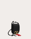 WOMEN'S VALENTINO GARAVANI SMALL VRING CROSSBODY BAG BLACK