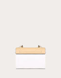 WOMEN'S VALENTINO GARAVANI SMALL VRING SMOOTH CALFSKIN AND BUFFALO LEATHER SHOULDER BAG