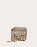 WOMEN'S VALENTINO GARAVANI MEDIUM ROCKSTUD SPIKE.IT BAG WITH METAL RHOMBUS DETAILS