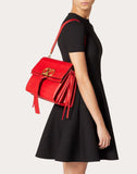 WOMEN'S VALENTINO GARAVANI VRING SHOULDER BAG WITH MULTI-STRIPE DESIGN
