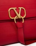 WOMEN'S VALENTINO GARAVANI VRING SHOULDER BAG WITH MULTI-STRIPE DESIGN