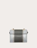 WOMEN'S VALENTINO GARAVANI SMALL VRING SHOULDER BAG WITH INLAID STRIPES