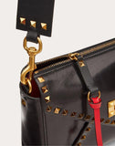 WOMEN'S VALENTINO GARAVANI ROCKSTUD HYPE SMOOTH CALFSKIN SHOULDER BAG