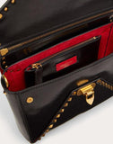 WOMEN'S VALENTINO GARAVANI ROCKSTUD HYPE SMOOTH CALFSKIN SHOULDER BAG