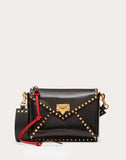 WOMEN'S VALENTINO GARAVANI ROCKSTUD HYPE SMOOTH CALFSKIN SHOULDER BAG