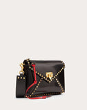 WOMEN'S VALENTINO GARAVANI ROCKSTUD HYPE SMOOTH CALFSKIN SHOULDER BAG