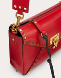 WOMEN'S VALENTINO GARAVANI ROCKSTUD HYPE SMOOTH CALFSKIN SHOULDER BAG