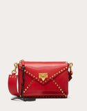 WOMEN'S VALENTINO GARAVANI ROCKSTUD HYPE SMOOTH CALFSKIN SHOULDER BAG