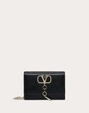 WOMEN'S VALENTINO GARAVANI SMALL VCASE GLOSSY PYTHON BAG