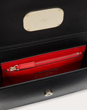 WOMEN'S VALENTINO GARAVANI SMALL VCASE SMOOTH CALFSKIN BAG BLACK