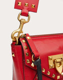 WOMEN'S VALENTINO GARAVANI SMALL ROCKSTUD HYPE SMOOTH CALFSKIN SHOULDER BAG