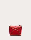 WOMEN'S VALENTINO GARAVANI SMALL ROCKSTUD HYPE SMOOTH CALFSKIN SHOULDER BAG
