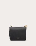 WOMEN'S VALENTINO GARAVANI VSLING GRAINY CALFSKIN SHOULDER BAG BLACK