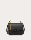 WOMEN'S VALENTINO GARAVANI VSLING GRAINY CALFSKIN SHOULDER BAG BLACK