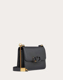 WOMEN'S VALENTINO GARAVANI VSLING GRAINY CALFSKIN SHOULDER BAG BLACK