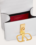WOMEN'S VALENTINO GARAVANI SMALL VSLING SMOOTH CALFSKIN SHOULDER BAG WHITE