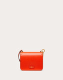 WOMEN'S VALENTINO GARAVANI SMALL VSLING SMOOTH CALFSKIN SHOULDER BAG ORANGE