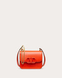 WOMEN'S VALENTINO GARAVANI SMALL VSLING SMOOTH CALFSKIN SHOULDER BAG ORANGE